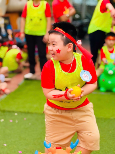 NHỮNG GƯƠNG MẶT NGOAN, XINH, YÊU CỦA CÁC BÉ TRƯỜNG MẦM NON VẠN PHÚC TRONG NGÀY HỘI THỂ THAO