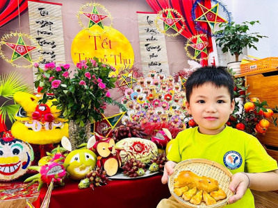 HÀNH TRÌNH BÉ TRẢI NGHIỆM QUA DỰ ÁN "BÁNH TRUNG THU YÊU THƯƠNG”