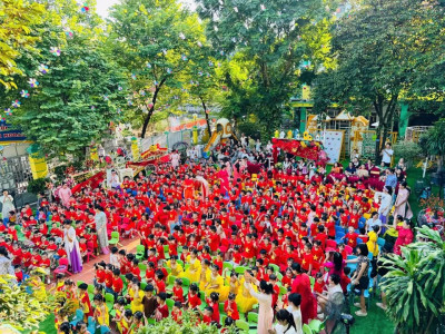 TRƯỜNG MẦM NON VẠN PHÚC – RỰC RỠ CHƯƠNG TRÌNH  “ÁNH TRĂNG TUỔI THƠ”