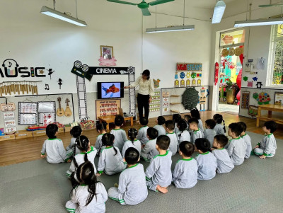 🐠 CÁC BÉ LỚP C1 TRẢI NGHIỆM HOẠT ĐỘNG KHÁM PHÁ: CON CÁ VÀNG 🐠