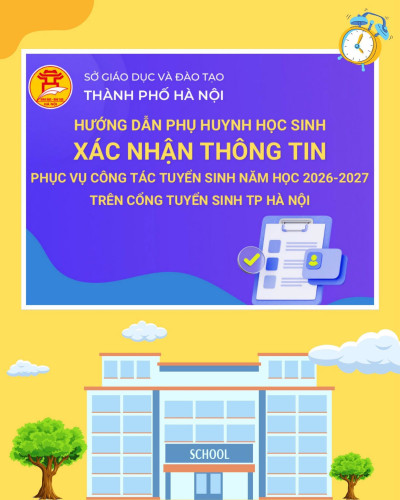 📣📣📣 THÔNG BÁO HƯỚNG DẪN PHỤ HUYNH TUYỂN SINH ĐẦU CẤP