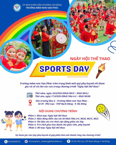 🎉 NGÀY HỘI THỂ THAO – SPORTS DAY 2026 🎉