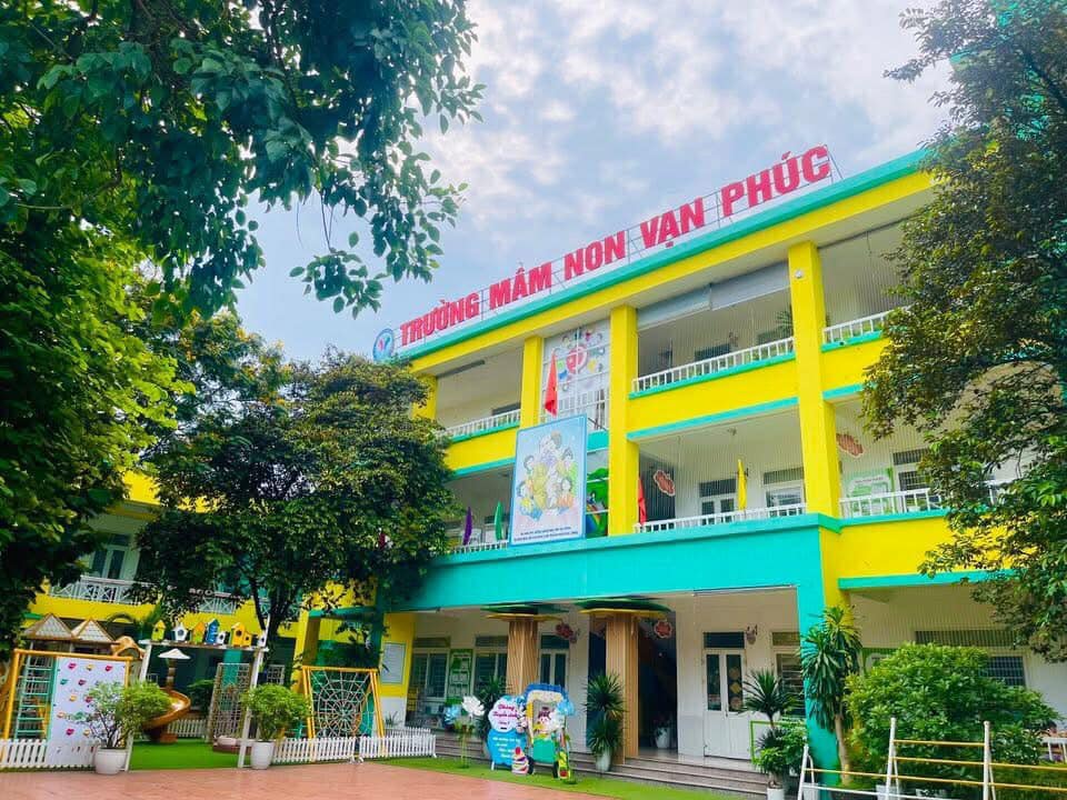 TRƯỜNG MẦM NON VẠN PHÚC - NƠI KHỞI ĐẦU HẠNH PHÚC CHO BÉ YÊU