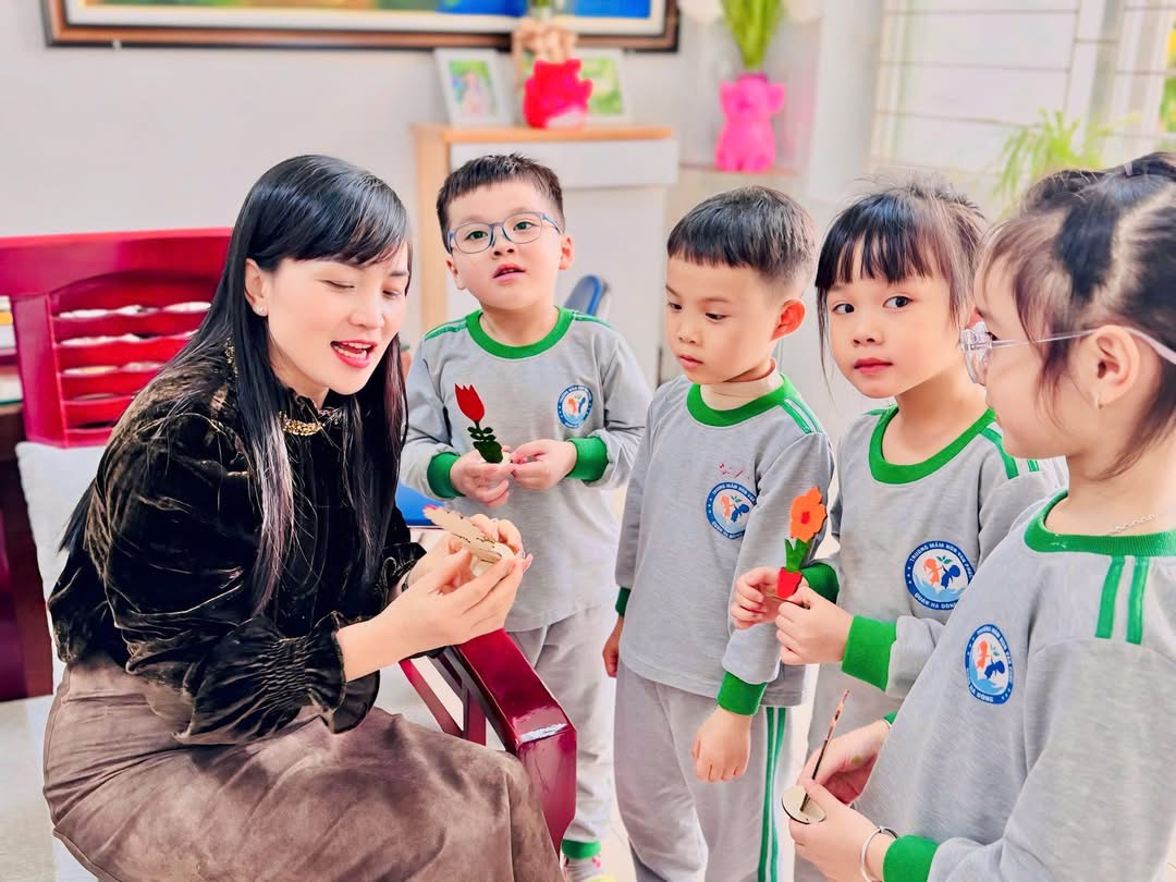 🌹🌹🌹Món quà tặng mẹ của các bé Lớp B4, A5🌹🌹🌹