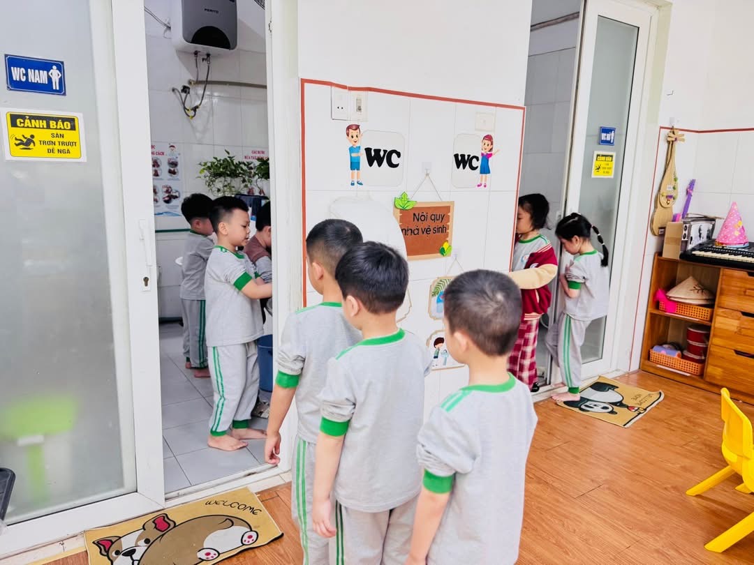 🌼🌼🌼HOẠT ĐỘNG VỆ SINH - ĂN TRƯA CỦA CÁC BÉ LỚP A5